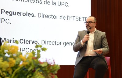 Intervenció Josep Pegueroles, director de l’ETSETB