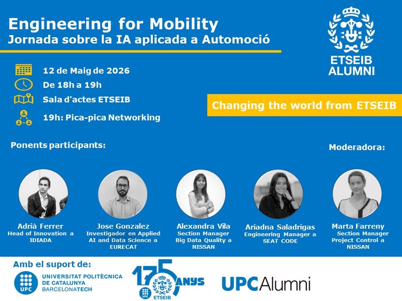 Engineering for Mobility.    Jornada sobre la IA aplicada a Automoció