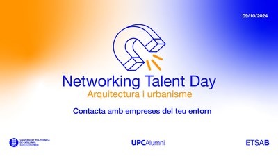 13a Edició NTD - Networking Talent Day. Arquitectura i urbanisme.
