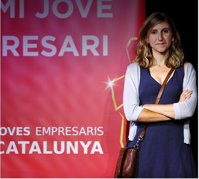 Elisenda Bou-Balust ha sigut guardonada amb el premi Joven Empresario de 2018