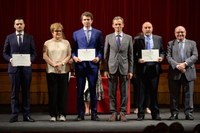 Joseo Farré Checa rep el primer premi en enginyeria i arquitectura del premi nacional de fi de carrera d'educació universitària